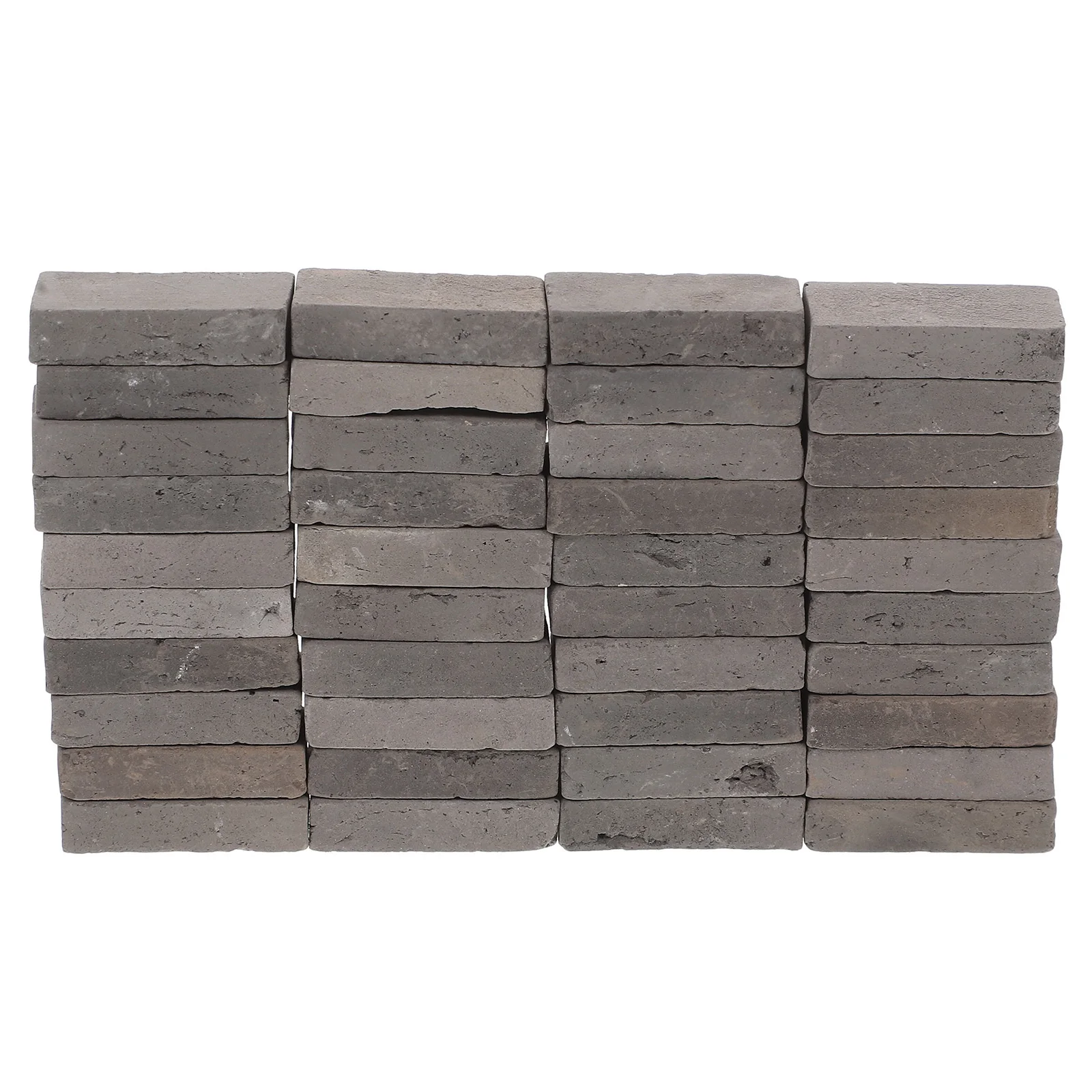 

40pcs Miniature Bricks For Landscaping Decor Brick Material Step Structure Turtle Tank Habitat Diy Terrarium Aquarium Sand Table