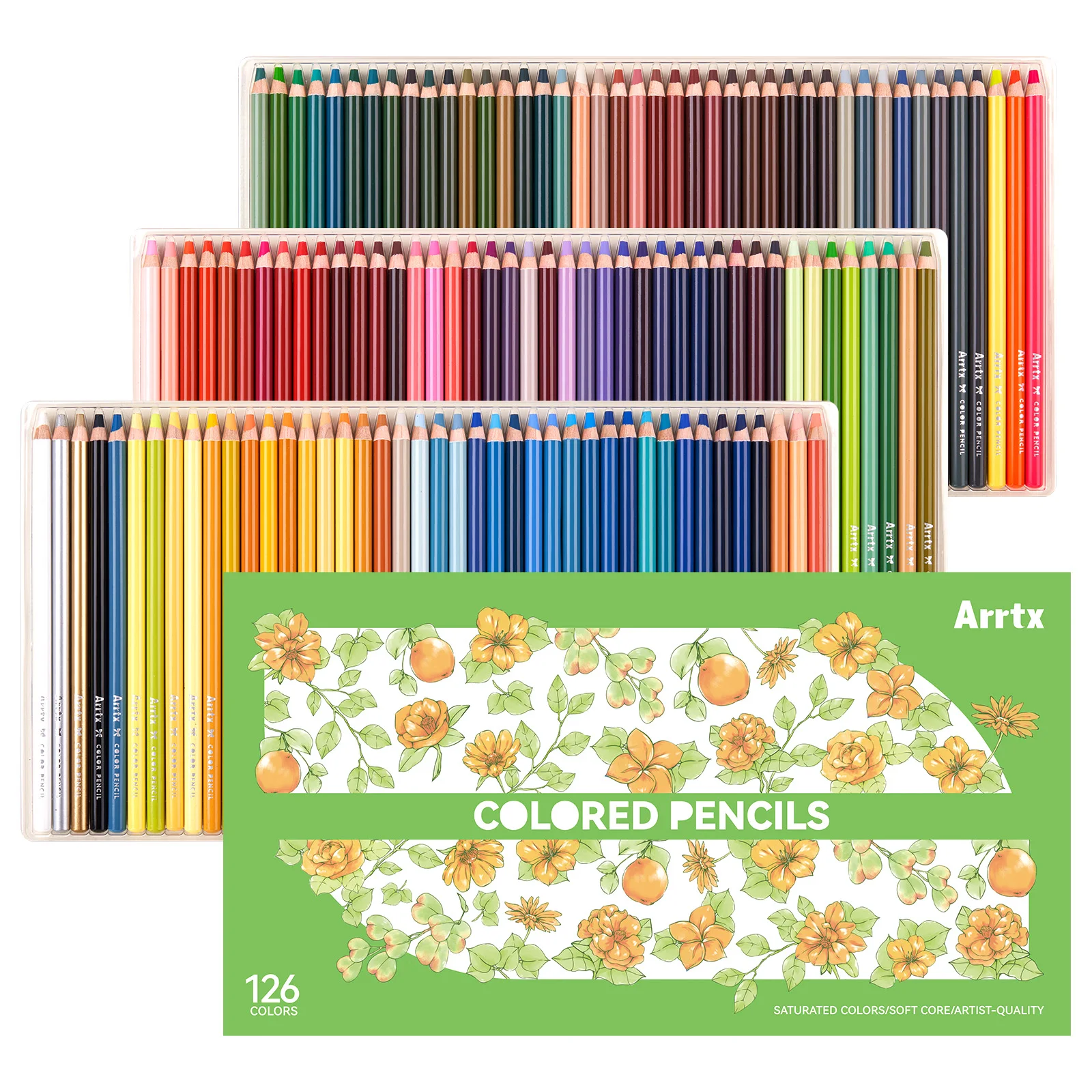 arrtx-artist-grade-colored-pencils-84-126-colors-50mm-extra-thick-soft-lead-core-rich-pigment-smooth-laydown-easy-blending