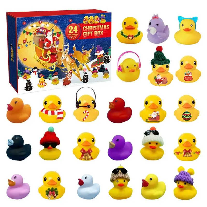 

Christmas Advent Calendar For Kids Christmas Countdown Calendar Bath Toys 24pcs Christmas Countdown Calendar With 24 Different