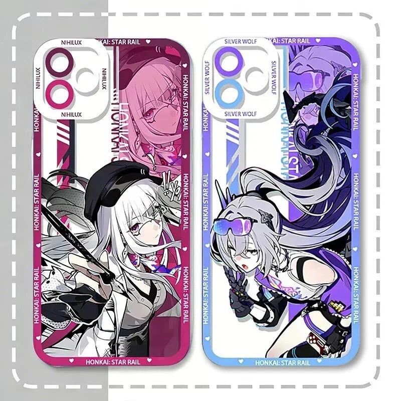 Honkai Star Rail Evanescia Yao Guang Sparkle Case For Infinix Smart 20 10 9 8 Hot 60 50i 50 40 40i 30i 30 Play Note 30 40 50 Pro - view 3