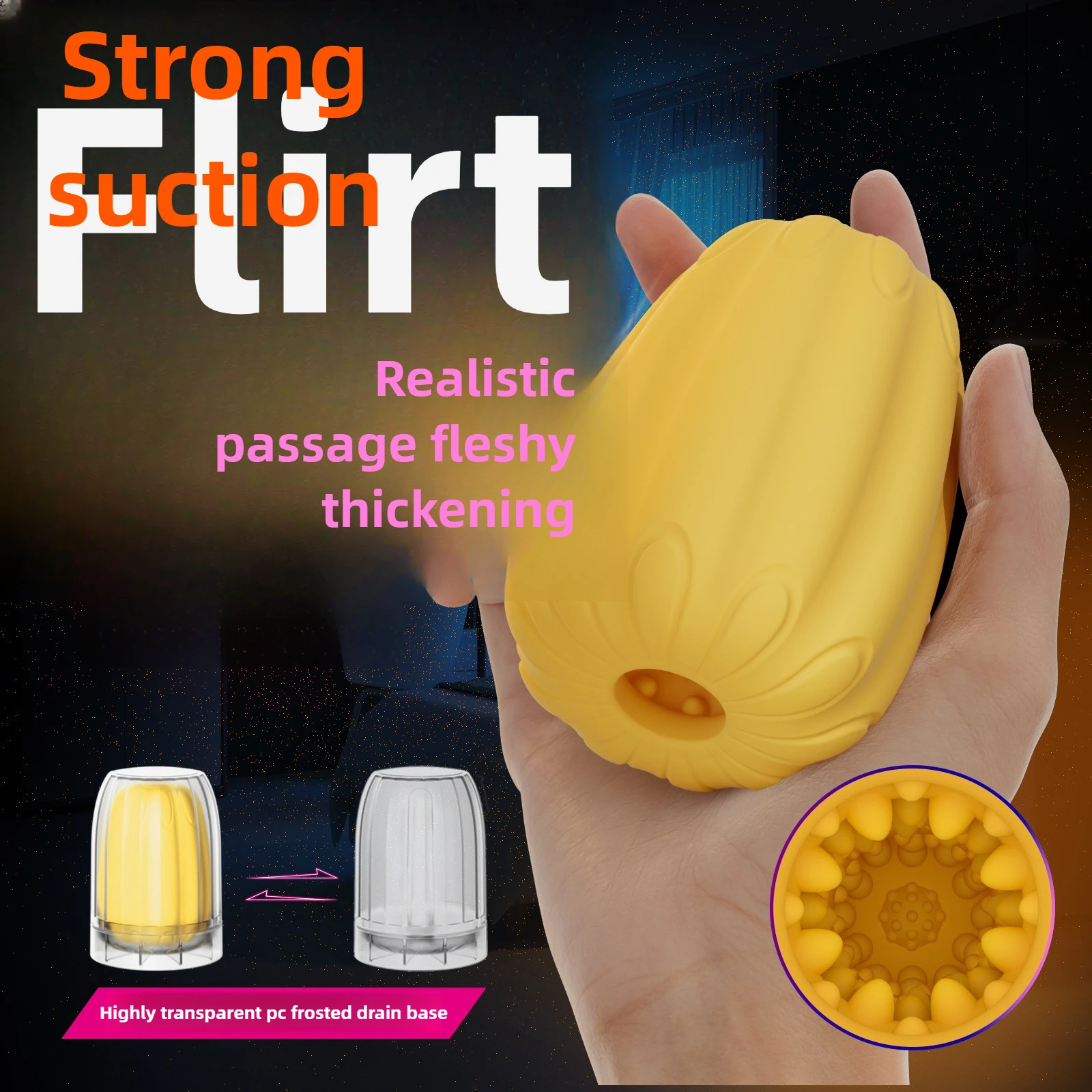 البتلة طائرة كوب دليل طائرة البيض المحمولة البسيطة تجريب جيب الاستمناء الجنس لعب الكبار للرجال