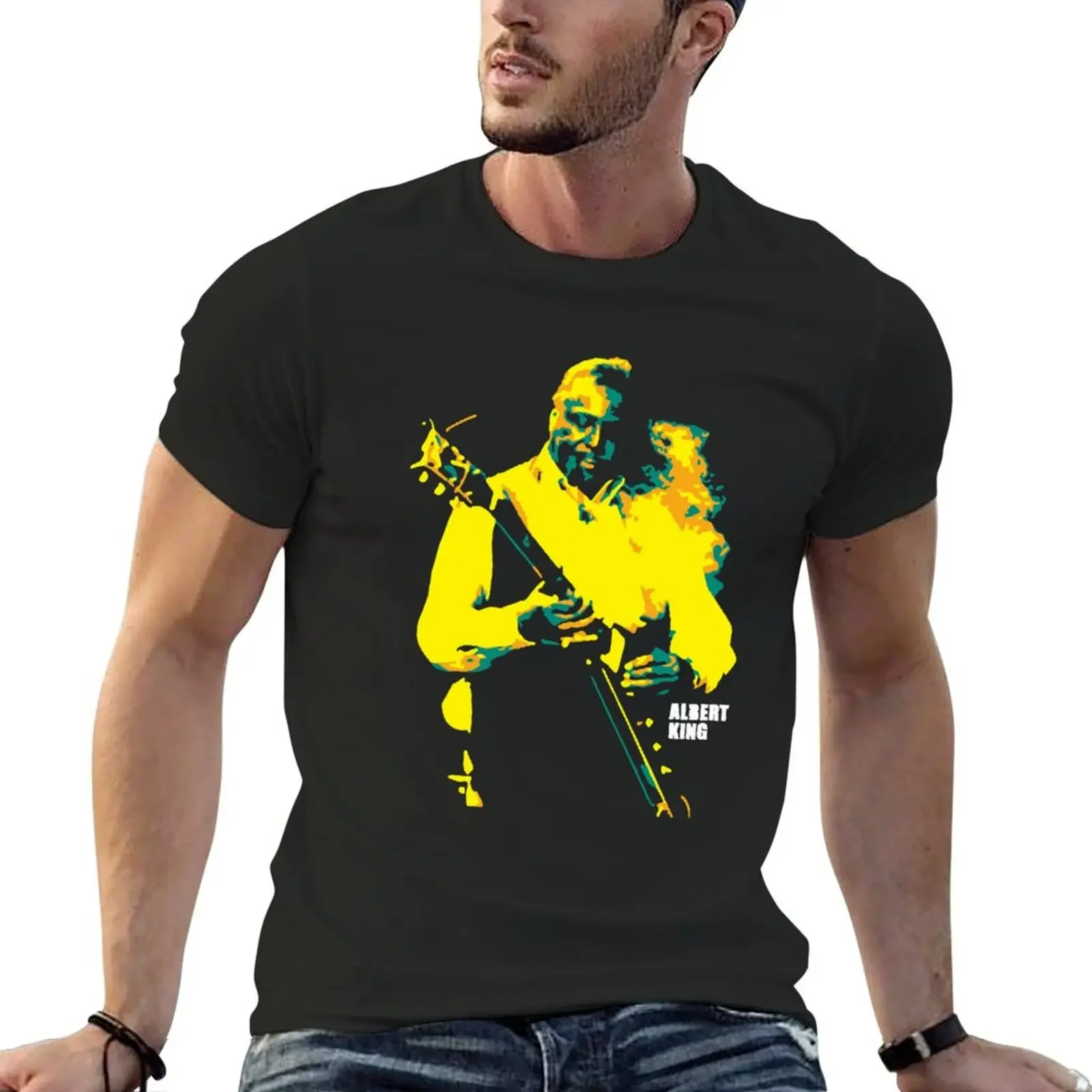 Mens Best Albert King Albert Nelson American Blues Guitarist Gift For Everyone T-shirt summer clothes mens champion t shirts
