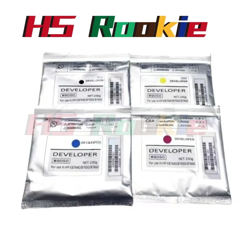 

1 шт. W9050 разработчик для HP E87640 87650 87660, порошок разработчика 230 г