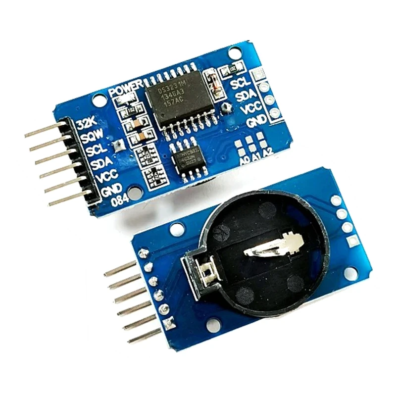 1p DS3231 AT24C32 IIC الدقة RTC الوقت الحقيقي على مدار الساعة وحدة الذاكرة RTC DS3231SN/M وحدة الذاكرة لاردوينو التوت بي لتقوم بها بنفسك عدة