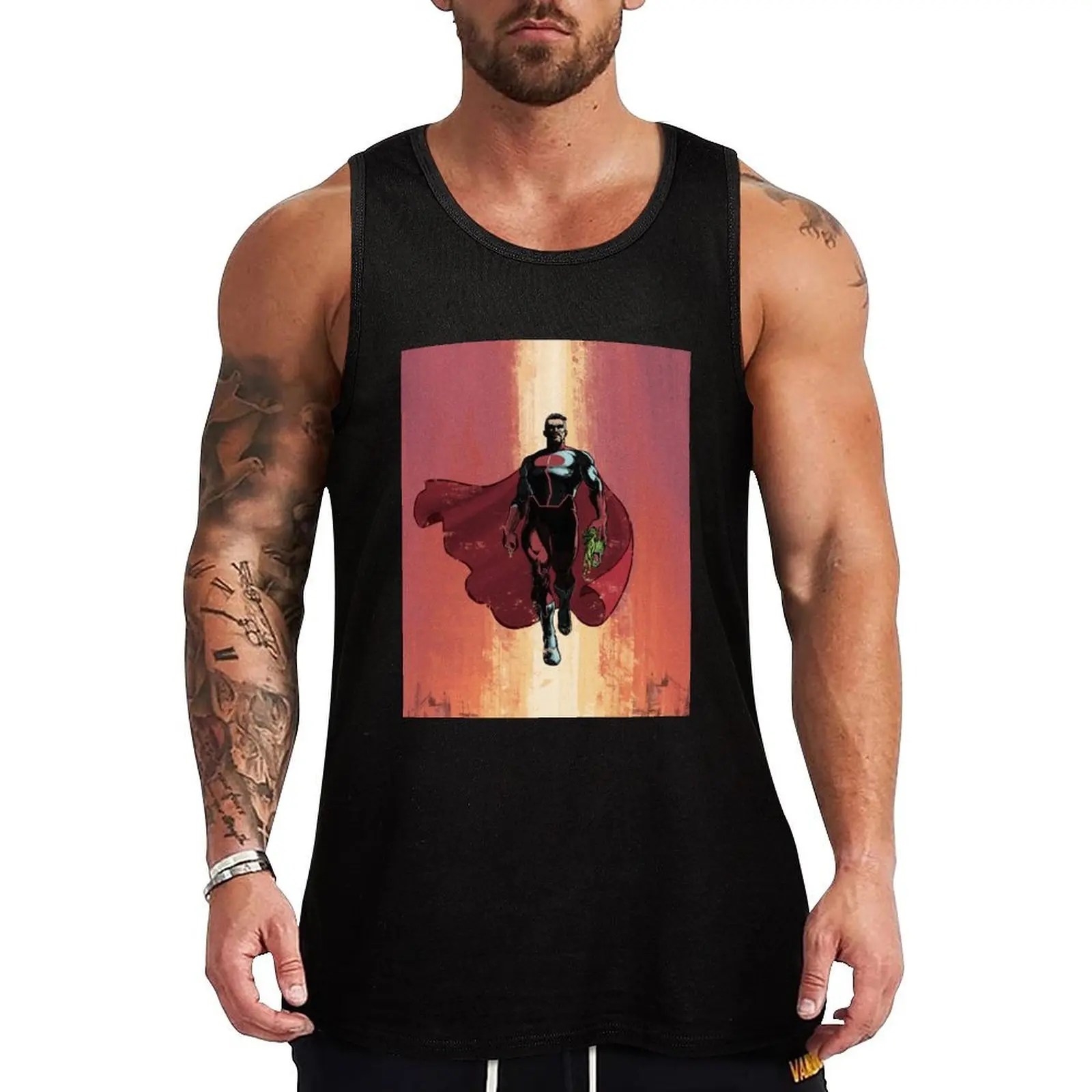 

omni man Tank Top Men's t shirt Gym clothes t-shirt for man
