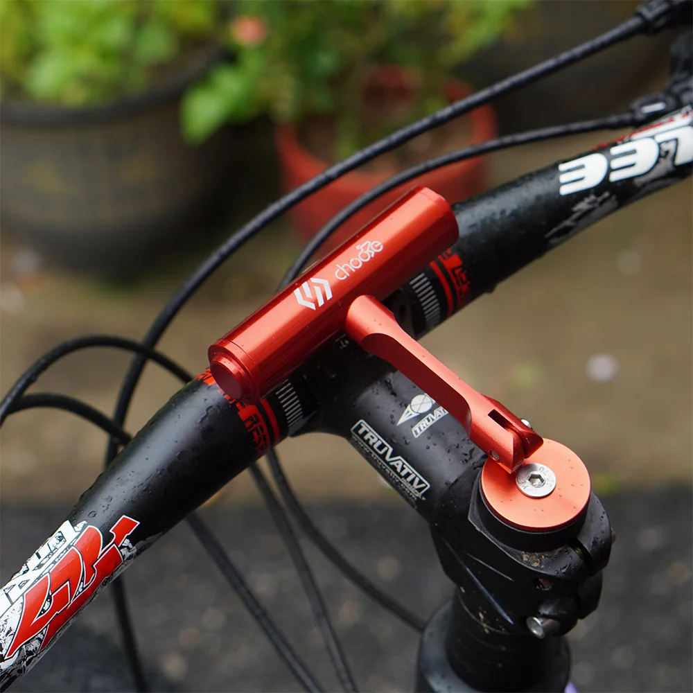 자전거 액세서리 자전거 핸들바 확장 브래킷 스템 캡 통합 사이클링 컴퓨터 마운트 홀더 램프 지지대 알루미늄