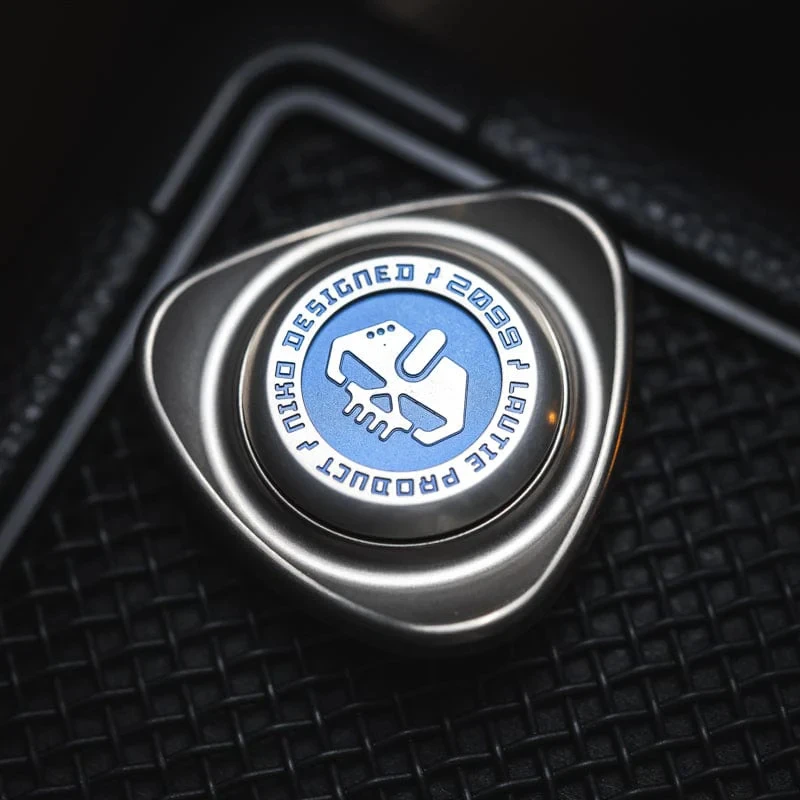 Lautie roc mini bolso fidget spinner slider edc brinquedos de metal anti estresse sensorial tdah brinquedos de inquietação tamanho compacto