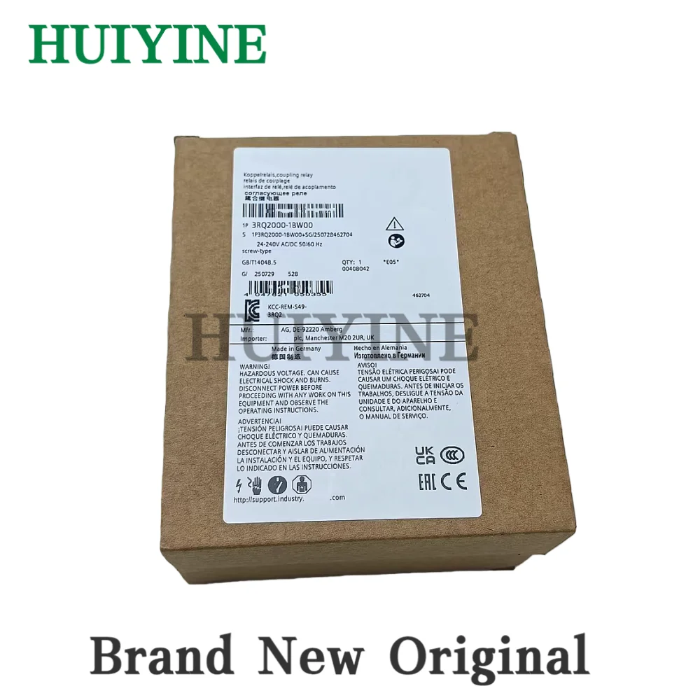 

New Original 3RS1800-1BW00 3RQ2000-1BW00 Coupling Relay