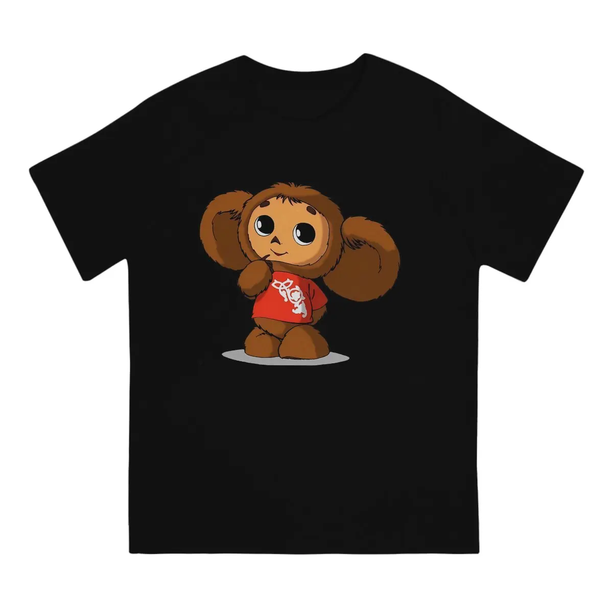 Kawaii Special TShirt Cheburashka Che Burashka Gena Russian Cartoon Casual T Shirt Summer T-shirt For Men Women