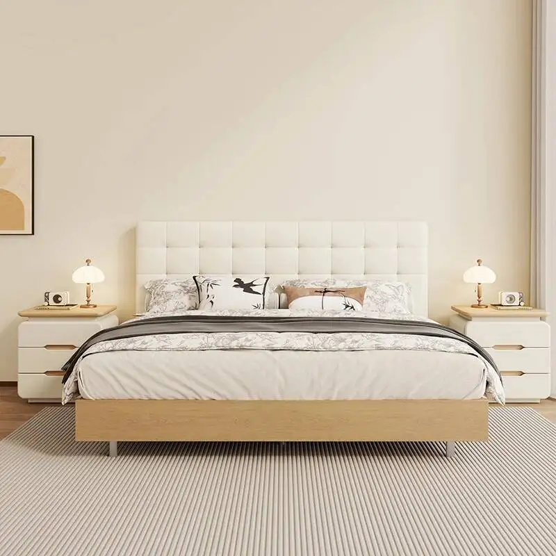 منضدة صغيرة كورية حديثة إسكندنافية بسيطة منضدة أوروبية جمالية مخفية للتخزين أثاث غرفة نوم Mesa De Noche #6