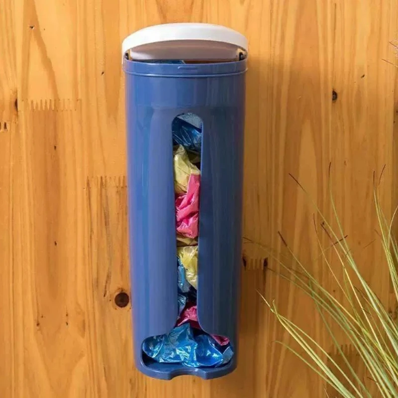 for Creative Garbage Bag Dispenser Hanging Design Plastic Trash Box fo