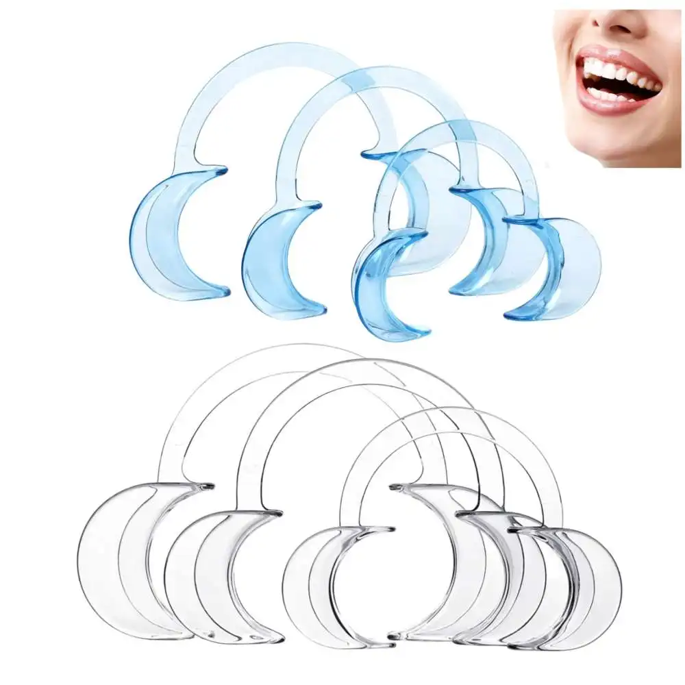 

Стоматологический ретрактор для дёсен, C-образный расширитель рта, ретрактор для губ, интраоральный ортодонтический инструмент для отбеливания зубов, размеры S/M/L