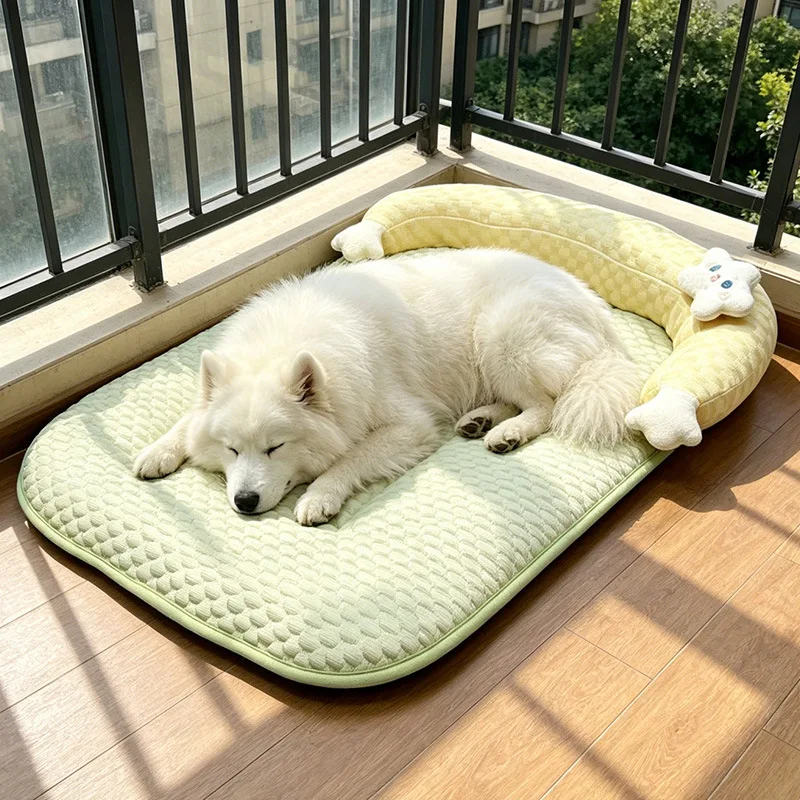 Alfombra refrescante con hielo antideslizante para perros y gatos - imagen 3