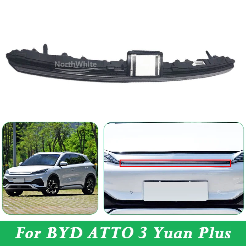For BYD ATTO 3 Yuan Plus LED Daytime Running Light Front Grill Light Front Light Headlight