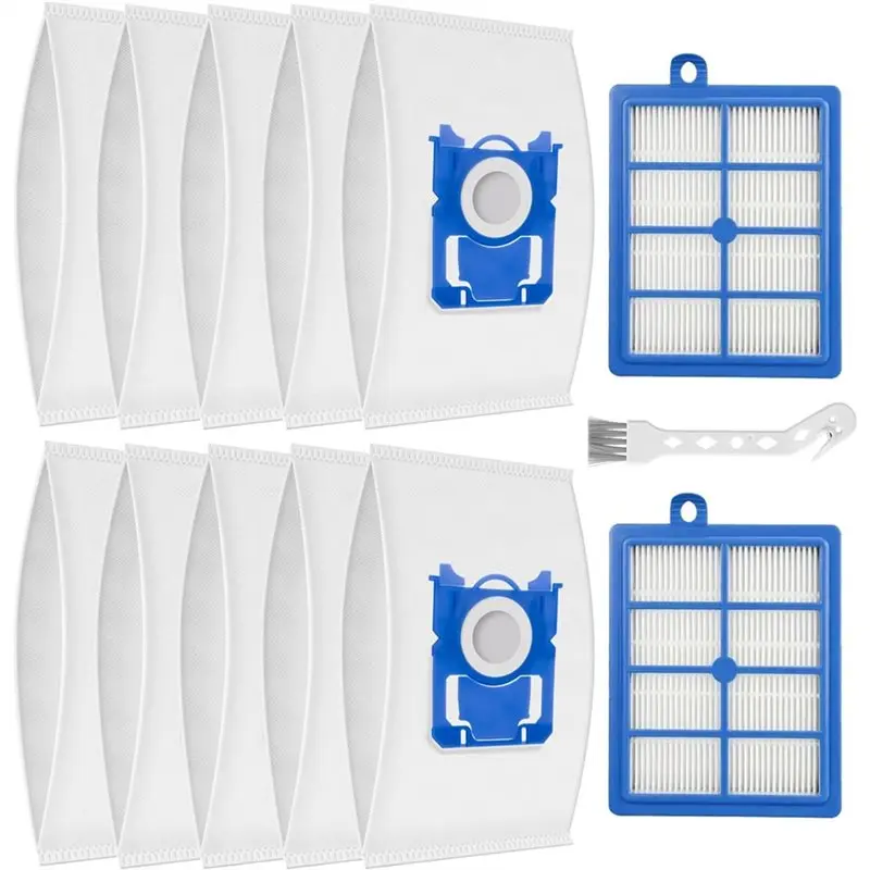 Ycoc-For Aeg VX6 VX7 VX8 VX9 Canister Vacuum Cleaner Dust Bag Filter Replacemen…