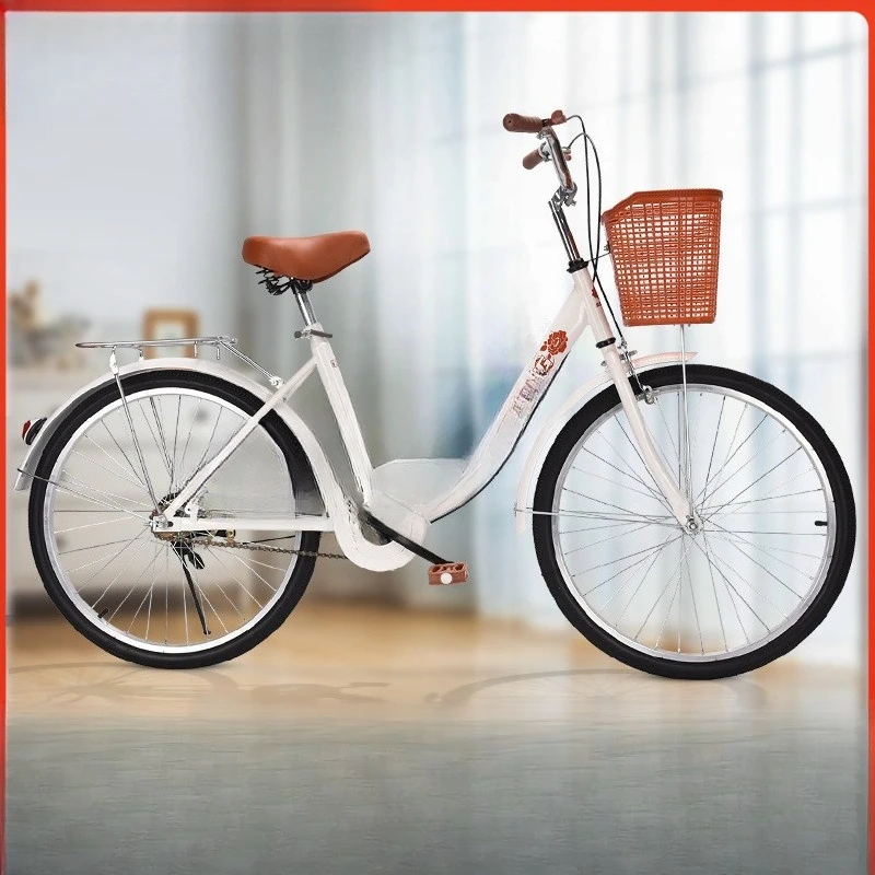 

Bicycle Men's and Women's Commuter Bicycle City Travel Light Adult Male Female Student Lady