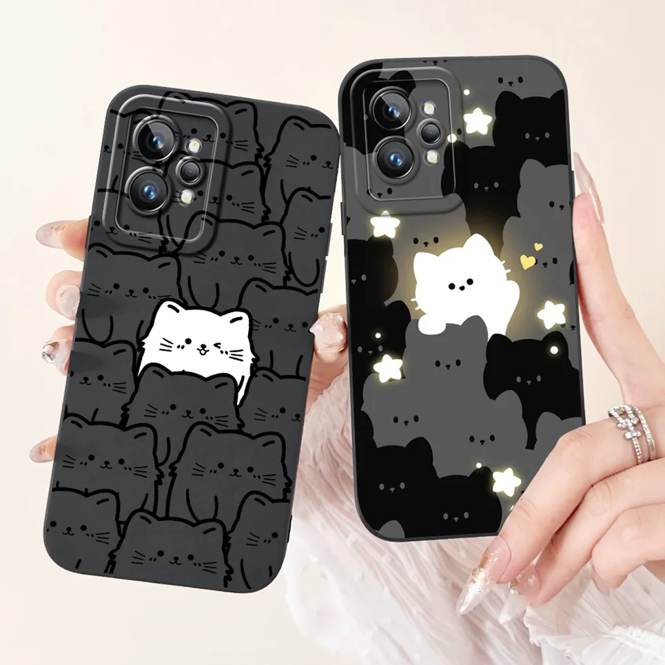 Soft Silicone TPU Case For Realme GT2 Pro Back Cover Child\'s Cool Style Cartoon Bumper Funda For Realme GT Neo 2 3 3T 5 240w Bag