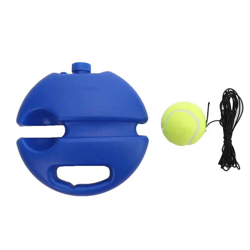 Base d'aide à l'entraînement de Tennis robuste, avec corde élastique, partenaire de balle, dispositif de Sparring, pratique, entraîneur de Tennis à rebond auto-service