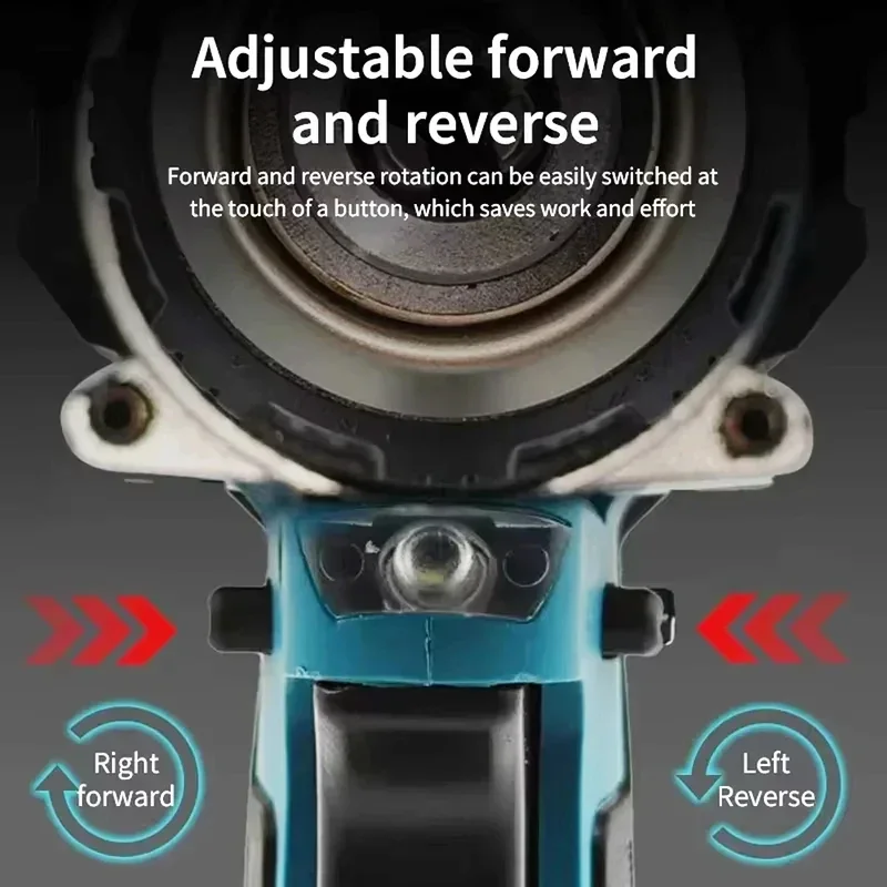 Household Electric Makita Charging High Drill, 18V DDF487 Makita Batter 13mm Impact Screwdriver Torque Lithium-Ion 18V Brushless