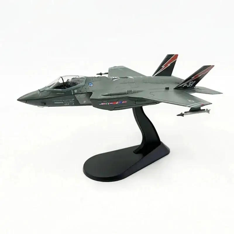 1/72 Acale USAF F35 F-35A Lightning II Kampfflugzeug Flugzeug Druckguss Legierung Metall Modell Spielzeug Für Sammlung-Flug Modus