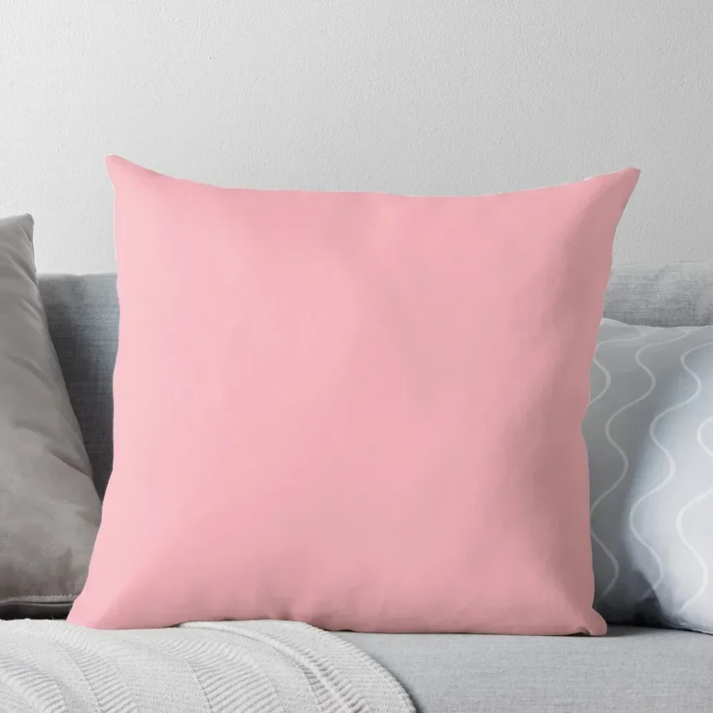 

BEAUTIFUL COLORS - PLAIN LIGHT PINK - OVER 80 SHADES OF PINK AT OZCUSHIONS Throw Pillow Cusions Cover pillow