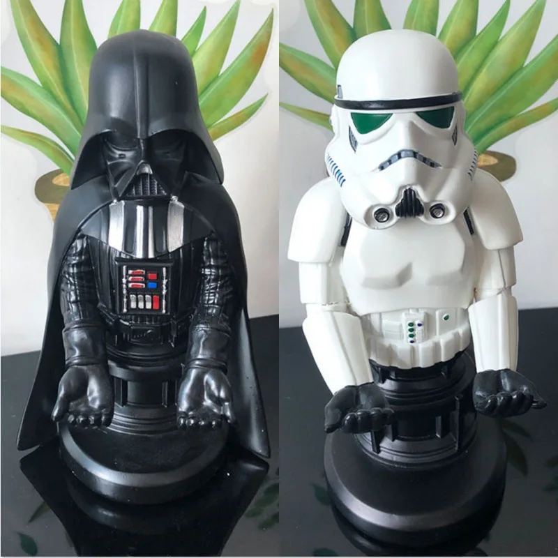 star-wars-–-support-de-controleur-de-jeu-d'animation-chevalier-noir-soldat-blanc-support-de-dark-vador-figurine-de-bureau-creative-ornements-cadeaux