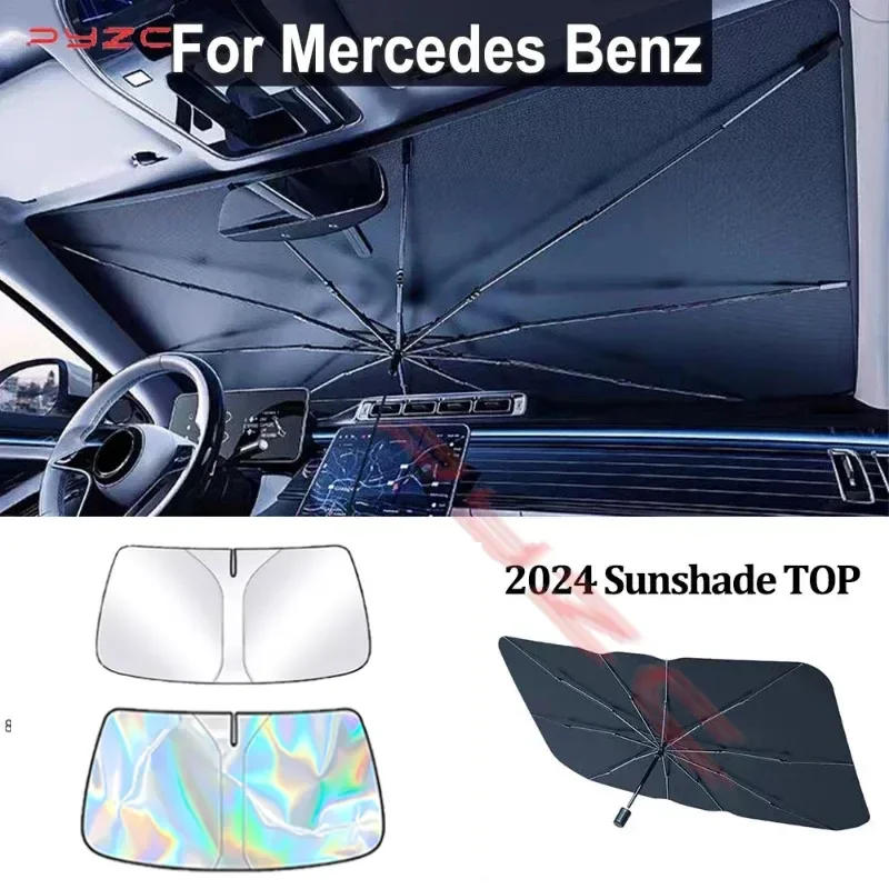 guarda-sol-para-brisa-de-carro-para-mercedes-benz-amg-classes-a-b-c-e-s-g-glc-cle-cla-glb-gls-protetor-solar-dianteiro-automotivo