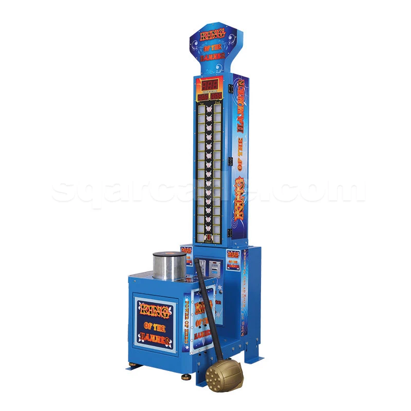 Indoor Amusement Game Machine King of Hammer Adult Hercules Arcade Game Lottery Lottery Game Machine Play Ground Equipment