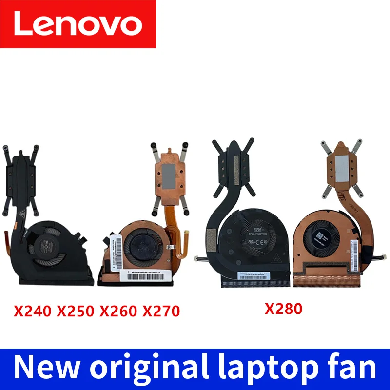 For Lenovo ThinkPad Notebook fan X240 X240S X250 X260 X270 X280 CPU Fan Notebook fan radiator 01HW912 00UP171 01LX666 01LX665