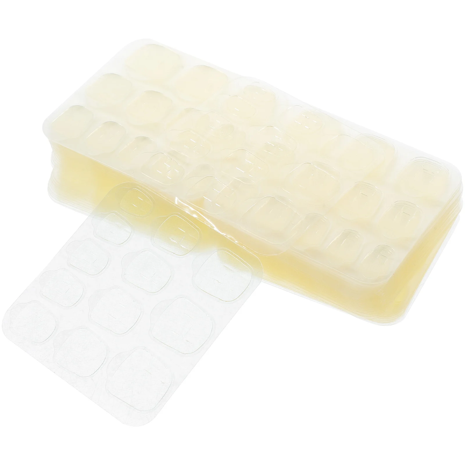 

Strong Double Sided Press Fake Faux Gel Sticky Silica Material Women Girls Easy Apply Safe for Press