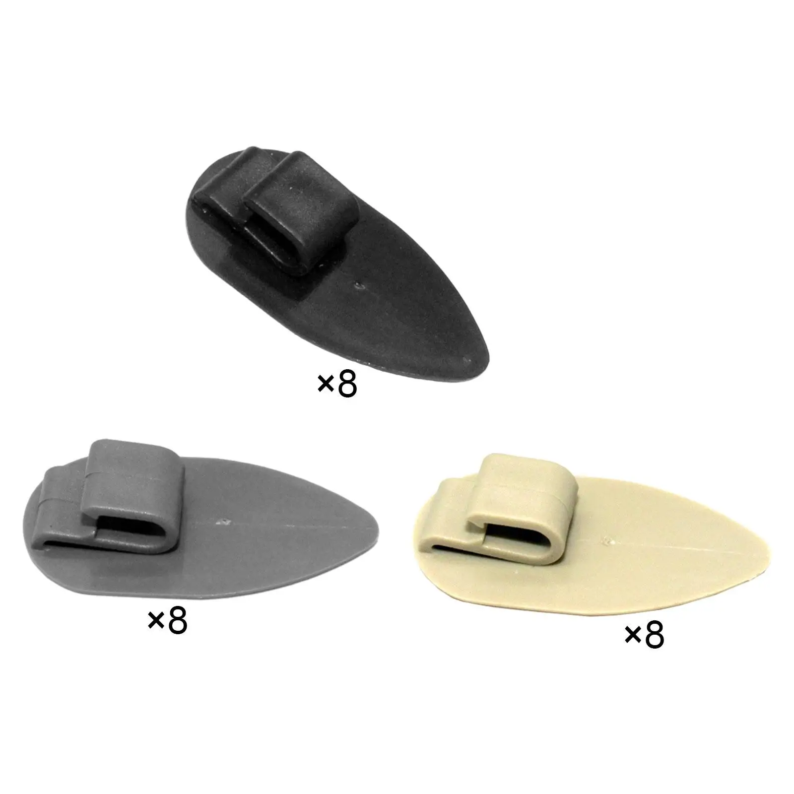 8x Floor Mat Retainer Clips Carpet Fixing Clamps Grips Quality