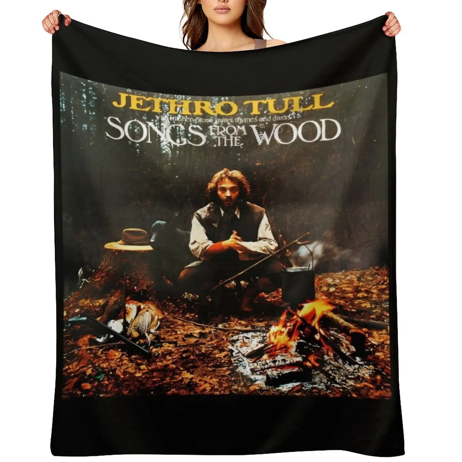 

JETHRO TULL Throw Blanket Giant Sofa Softest Personalized Gift for babies Blankets