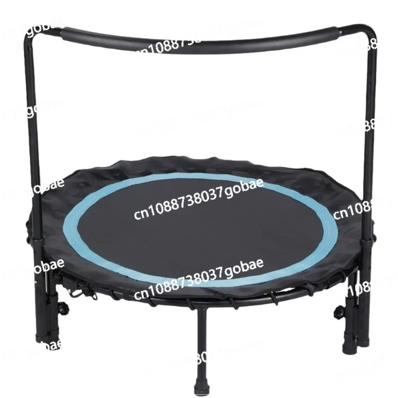 Children's Household 36-inch Children's Trampoline with Armrests, Armrests Can Be Lifted and Adjusted