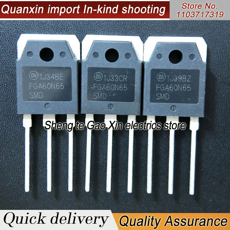 5PCS-10PCS  10PCS  FGA60N65SMD  IGBT TO-3P 650V60A Best Quality Stock Best Quality Stock