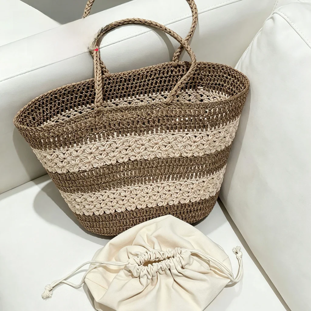 sac-tisse-kafanku-grande-capacite-cabas-de-plage-pour-femme-design-bicolore-polyvalent-panier-de-marche