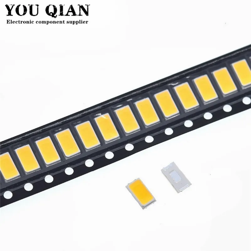 Diodes blanches 100 W CW/WW 5630/5730 W-150Ma 50-55lm 0.5 K SMD 6500 5730 LED 5630 (5730 ~ 3.2 V), 3.4 pièces