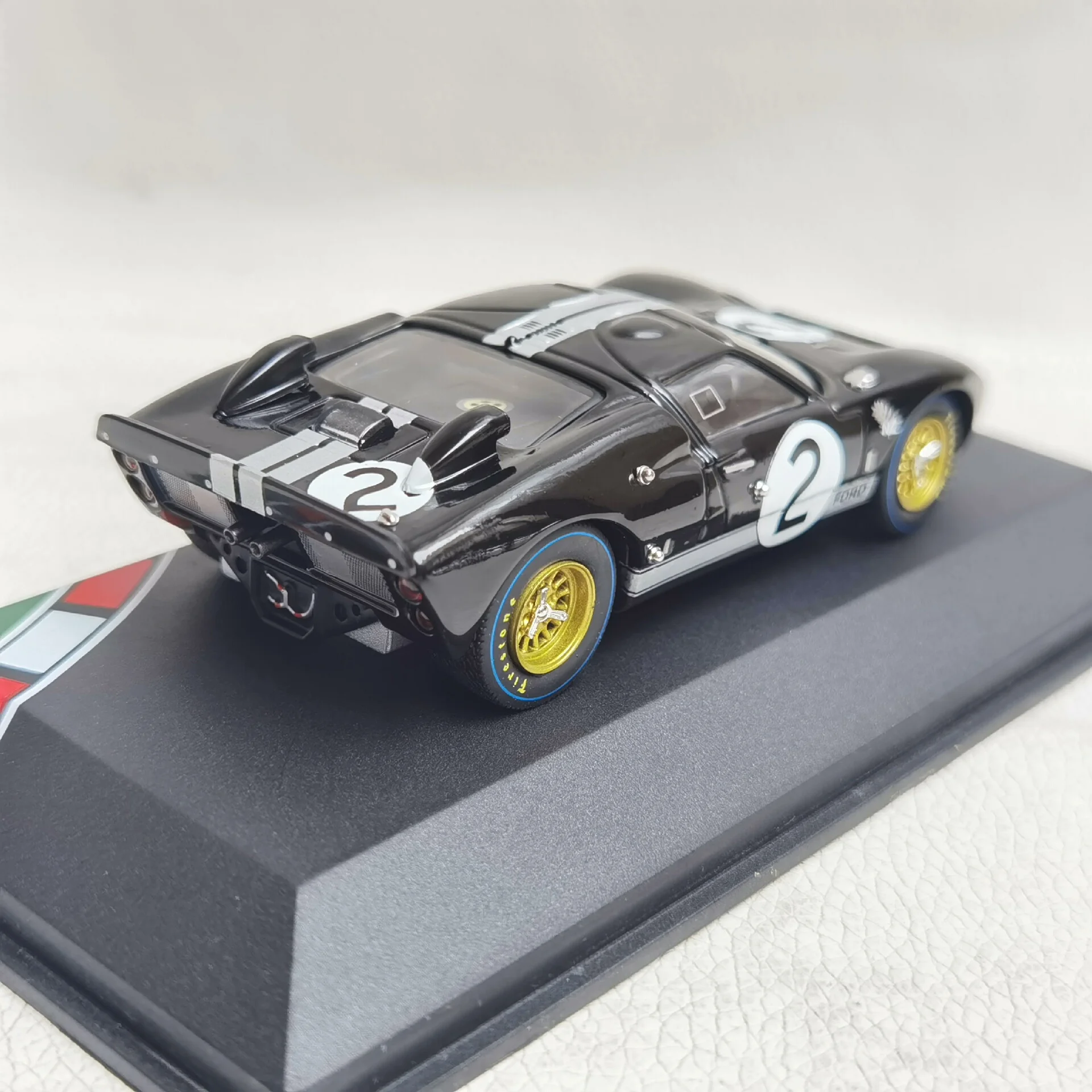 Diecast CMR Skala 1/43 FORD GT40 MK II LeMans 1966 # 2 Model Mobil Alloy