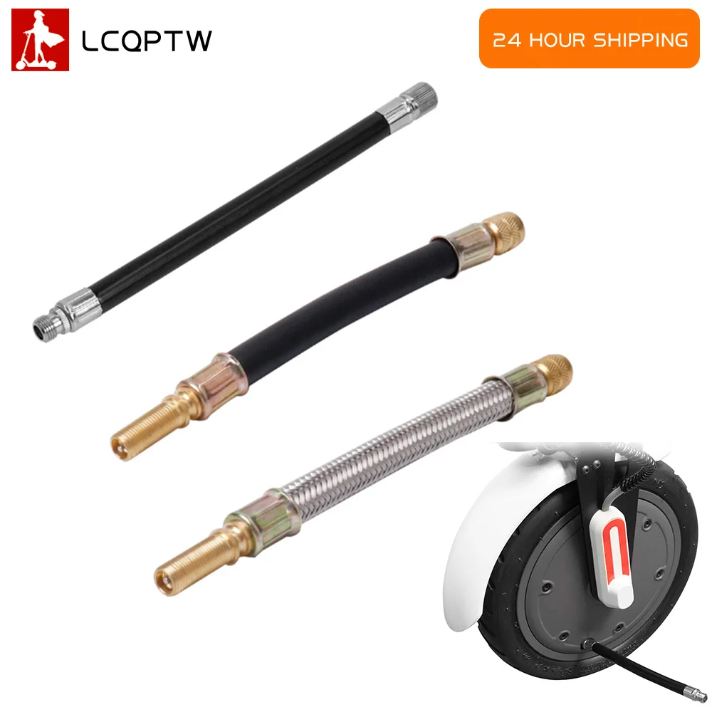 For Xiaomi/Mijia M365 Pro 1s Pro2 Mi3 E-Scooter Wheel Tube Tyre Valve Extension Universal Inflation Extension Tube Accessories