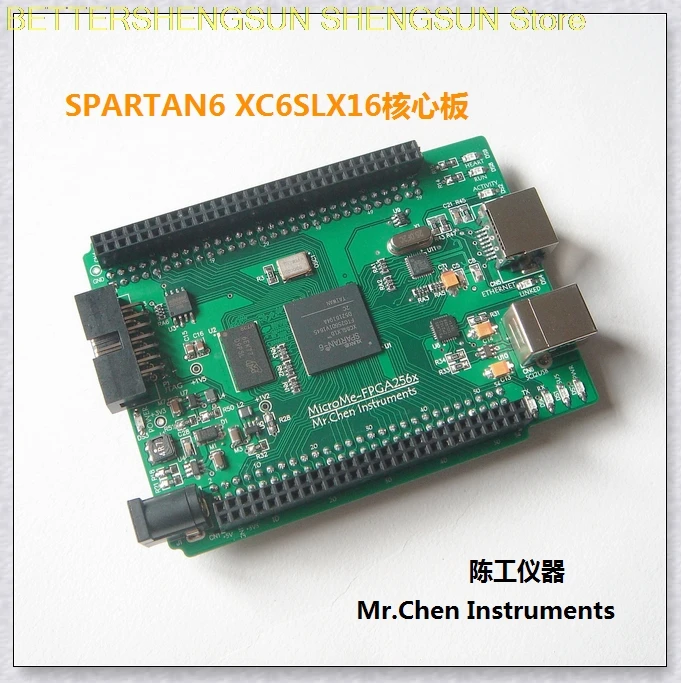 

XC6SLX16 FPGA board (232, Ethernet)