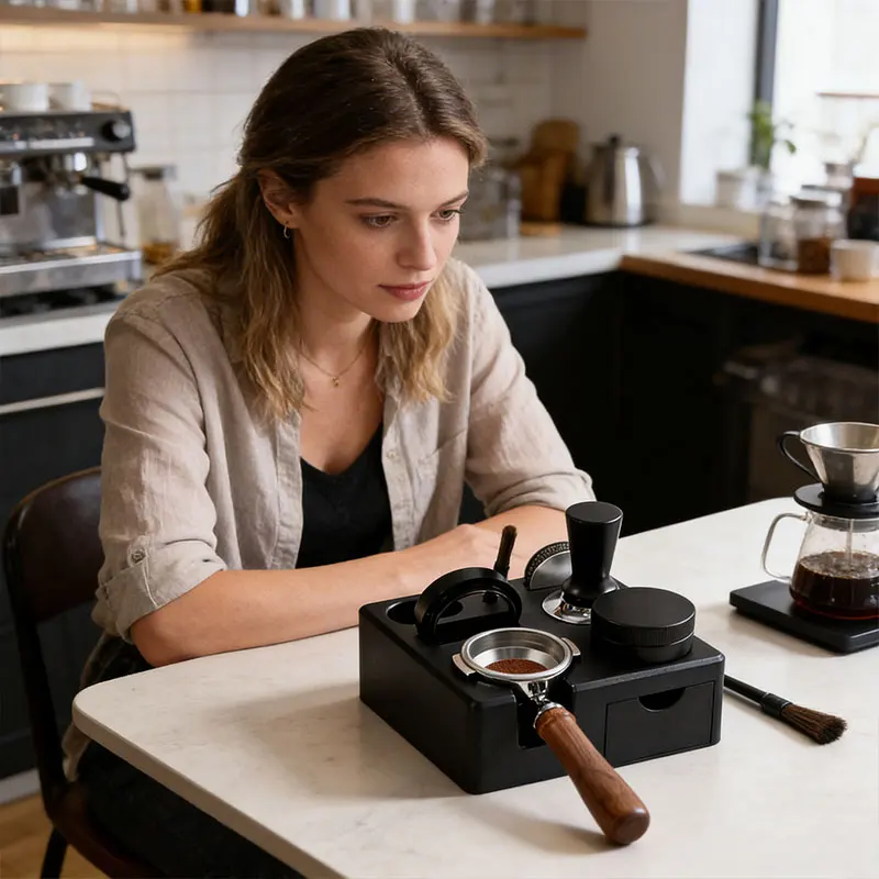 Coffee Tamping Stat…