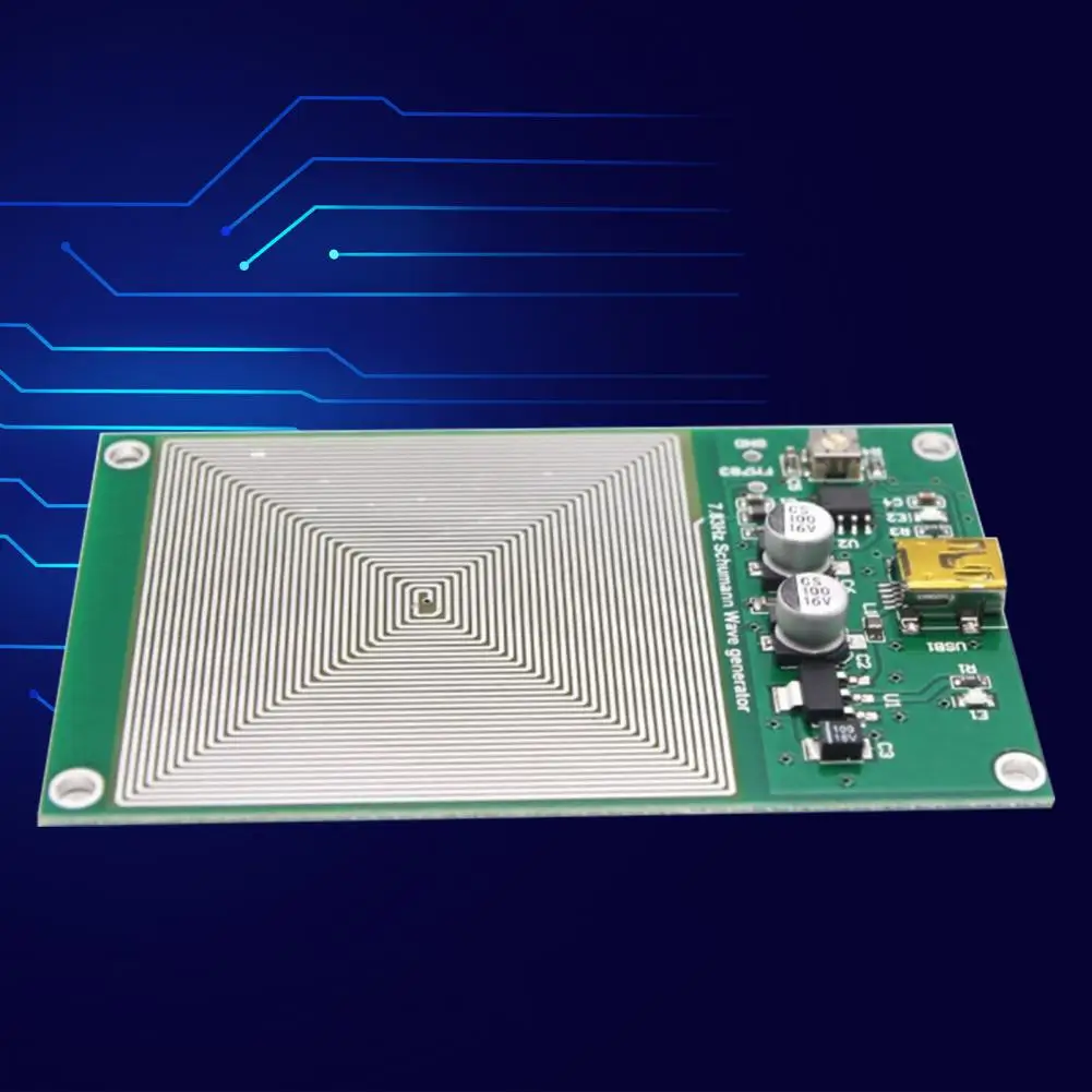 Pulse Generator Module Ultra-low Frequency Improve Sound USB Rechargeable Schumann Resonance Wave Pulse Generator