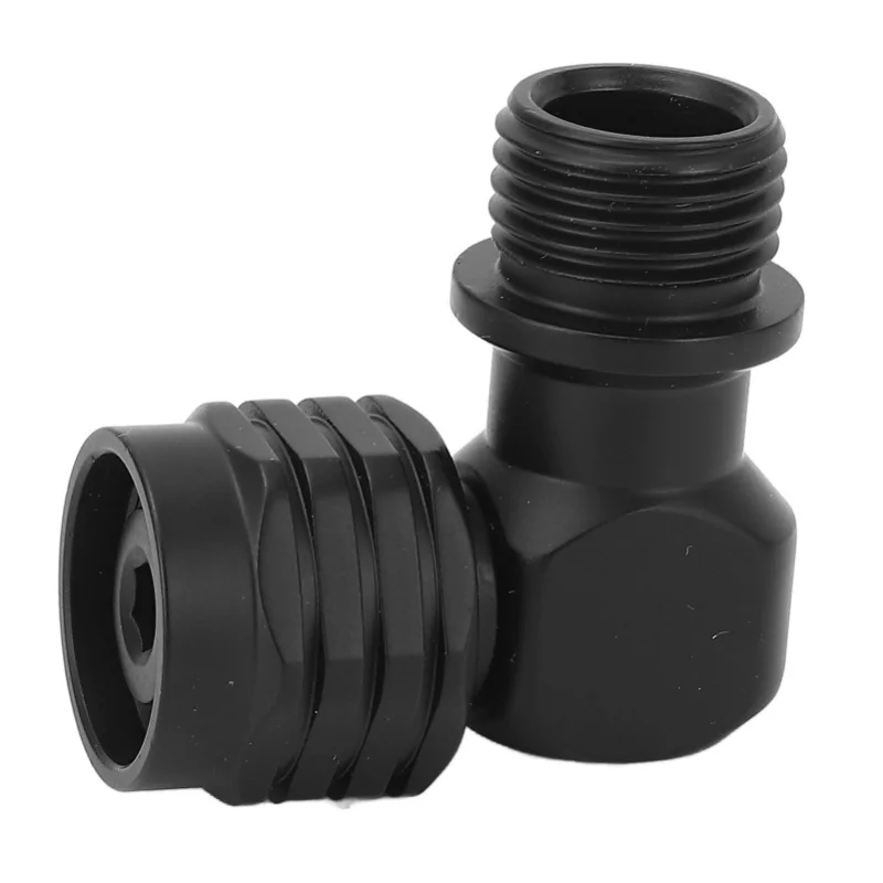 Diving Regulator Connector 90 Degree Angle Rotating Adapter For Second Stage Regulator