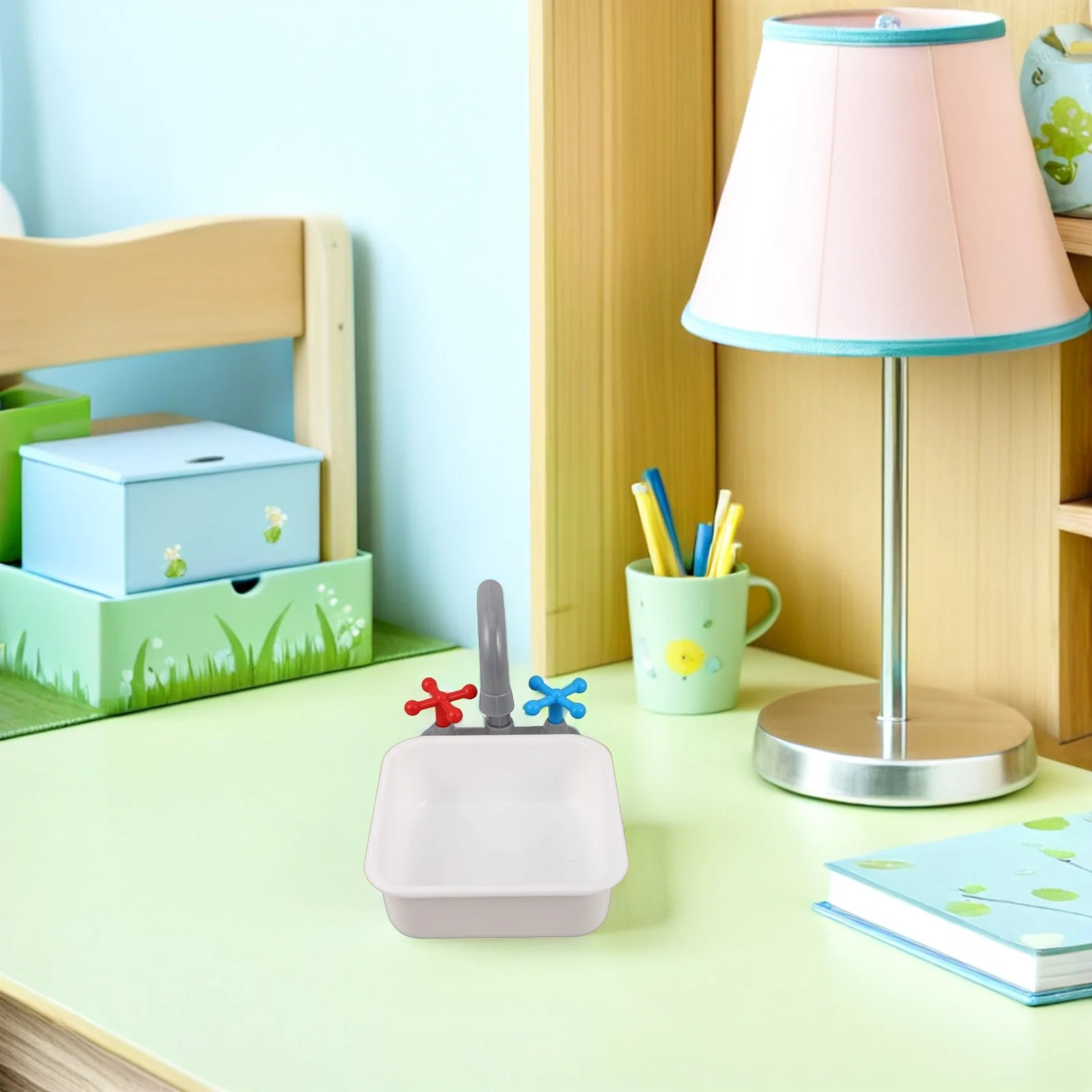 1 set 1 Met Realistische Kraan Fantasiespel Set Voor Kinderen Koken Kinderen Kind Keuken Set Accessoires Spelen Keukengerei