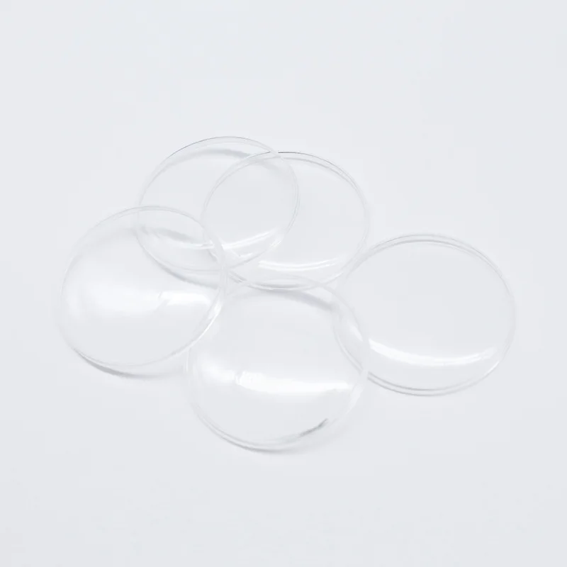 1mm Round Pot Shape 18mm-46mm Diameter High Dome Watch Glass Crystal Transparent Crystal Watch Repair Parts