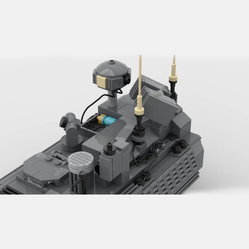 Militärische Serie Modelle m1256 Panzer gepanzerte Fahrzeug Bausteine ww2 Lernspiel zeug setzt DIY zusammen gebautes Modell für Kinder Geschenke