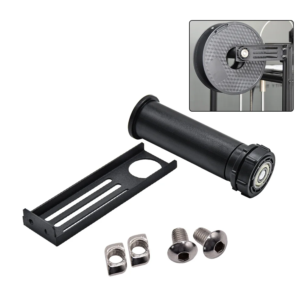 PLA 3D Filament Spool Houder 608ZZ Lager Draaibare ABS/TPU Filament Spool Houder voor Ender-3/CR-10/K1/K1C 3D Printer Accessoire