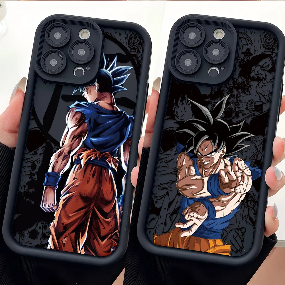 Black Comics D-Dragons B-Balls Phone Case for Samsung S26 S25 S24 S23 S22 S21 S20 Note 20 FE Plus Ultra 4G 5G Silicone TPU Cover