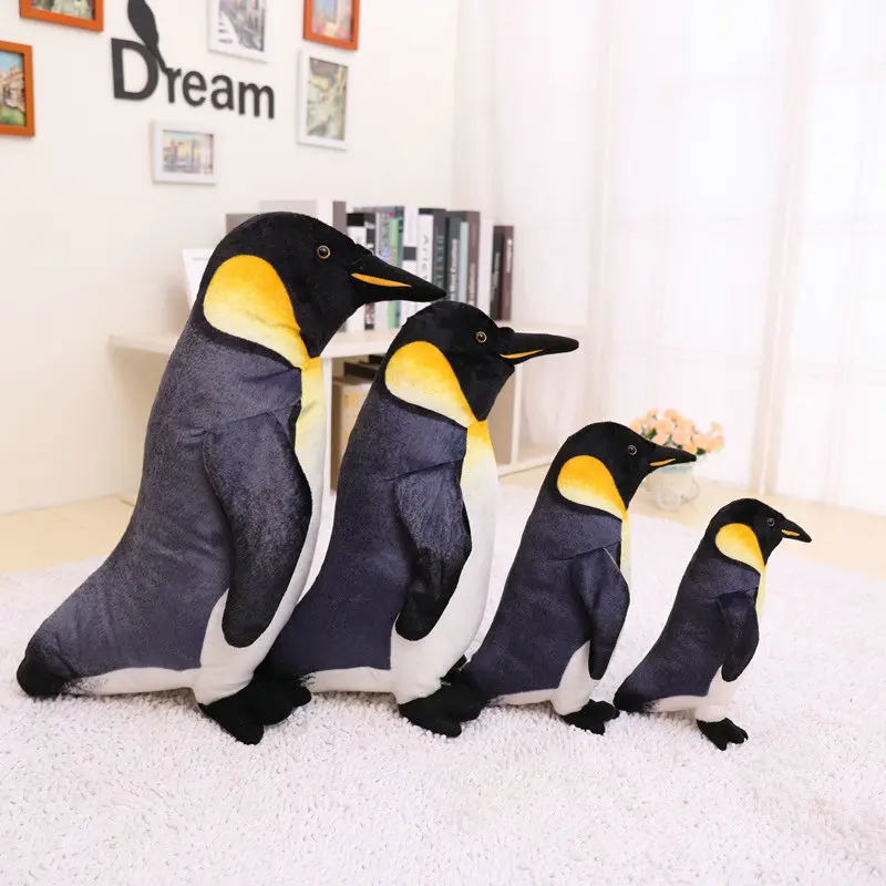 25-55cm neues Pinguin Plüsch tier echtes Leben Stofftier puppen bestes Geschenk großes Geburtstags geschenk