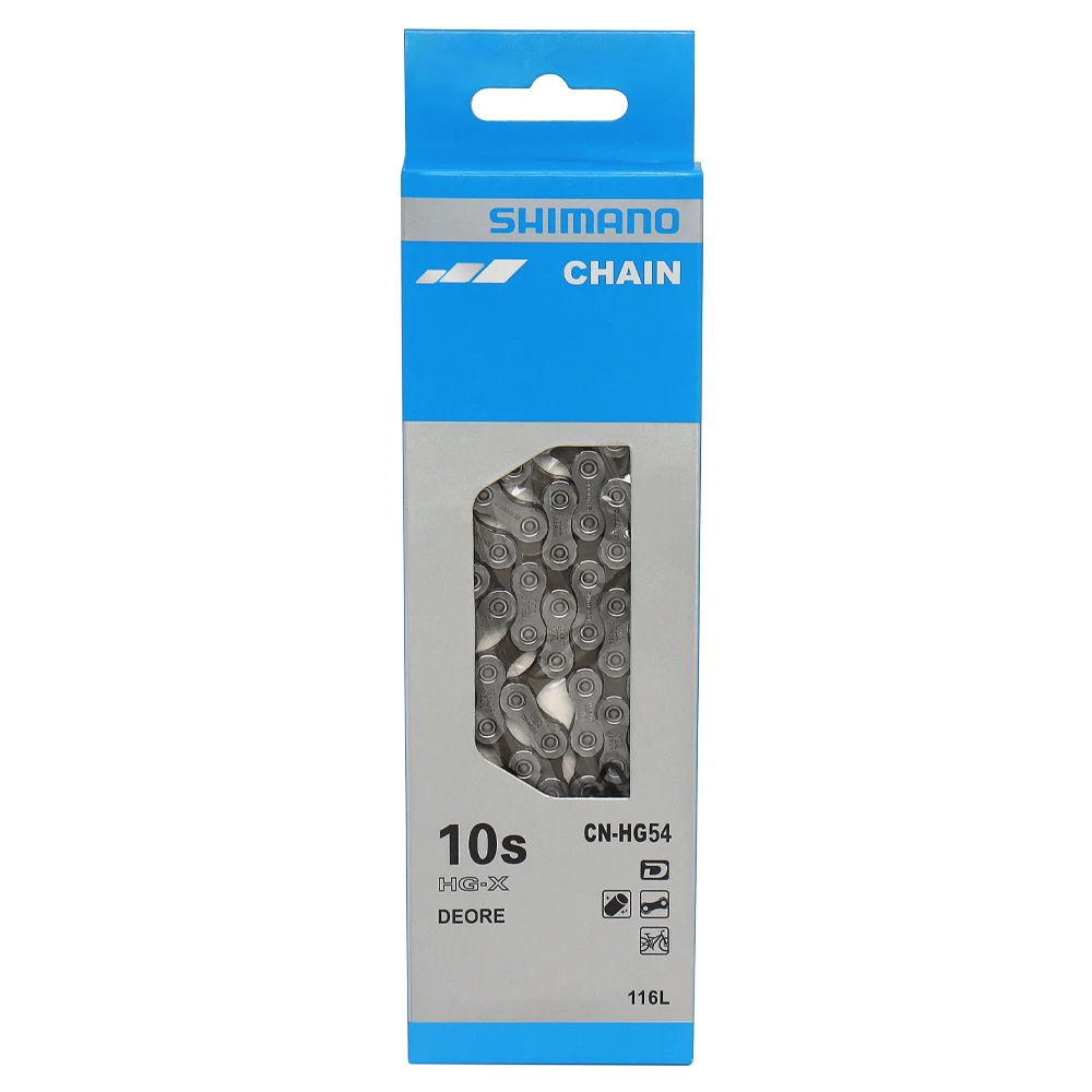 SHIMANO CN HG54 10 Speed Bicycle Chain 10S 10V 116L Link For MTB Bike Chains Original Shimano Chain Bicycle Parts