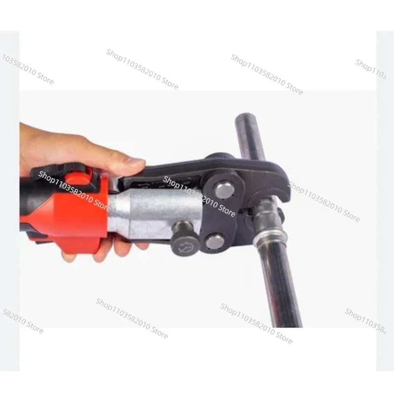 

21V Cordless 2-in-1 Hydraulic Pipe Press Tool, Crimping & Cutting Machine for PEX Steel Copper